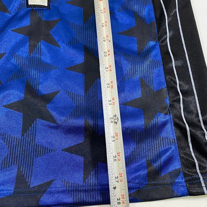 Reebok Tracy McGrady T-Mac Orlando Magic Sewn Blue Stars Jersey Men's Small