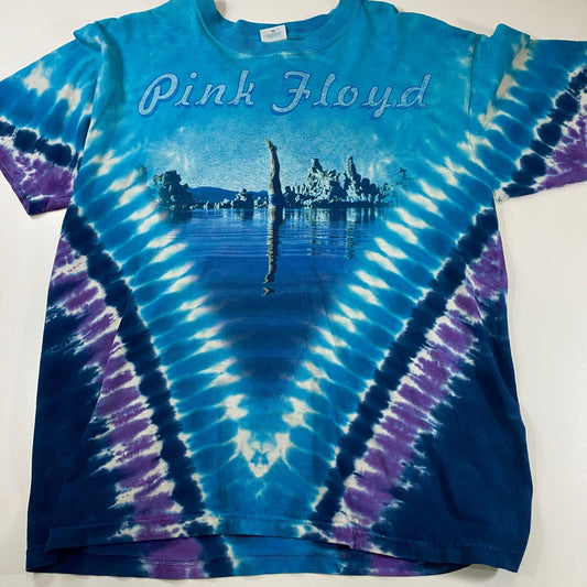 VINTAGE PINK FLOYD 2002 tie dye Progressive rock band promo shirt