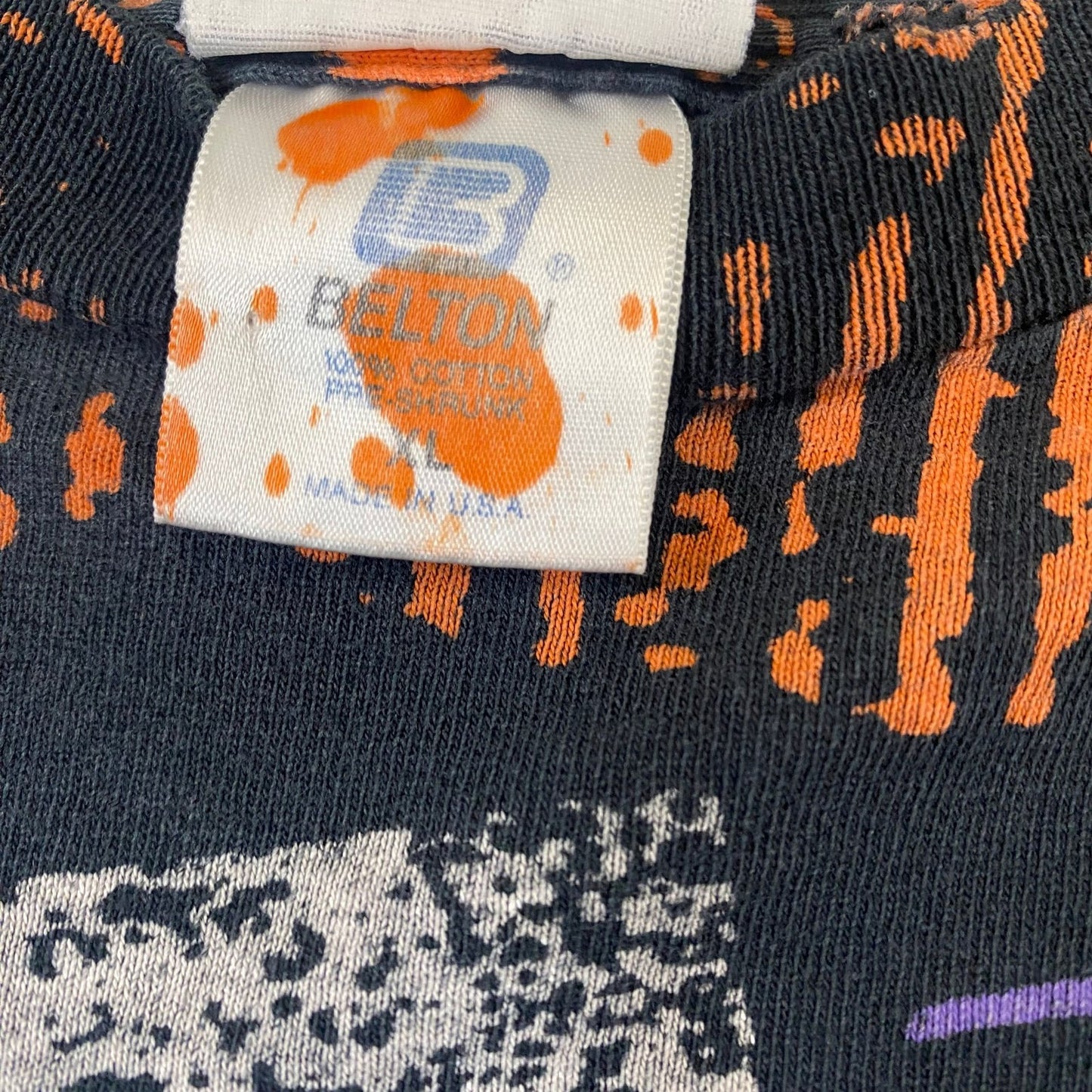 Vintage 90s Chicago Bears Magic Johnson T's All Over Print T-Shirt