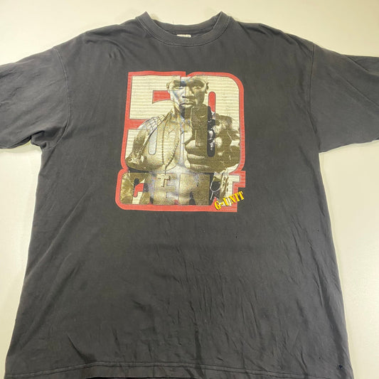 RARE 50 CENT G UNIT GET RICH OR DIE TRYIN' ERA BOOTLEG TEE