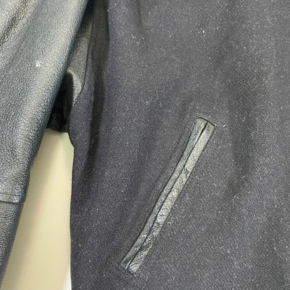 VTG Harley Davidson Motorcycles x Jamie Sadock - L- Leather Jacket Bomber Wool