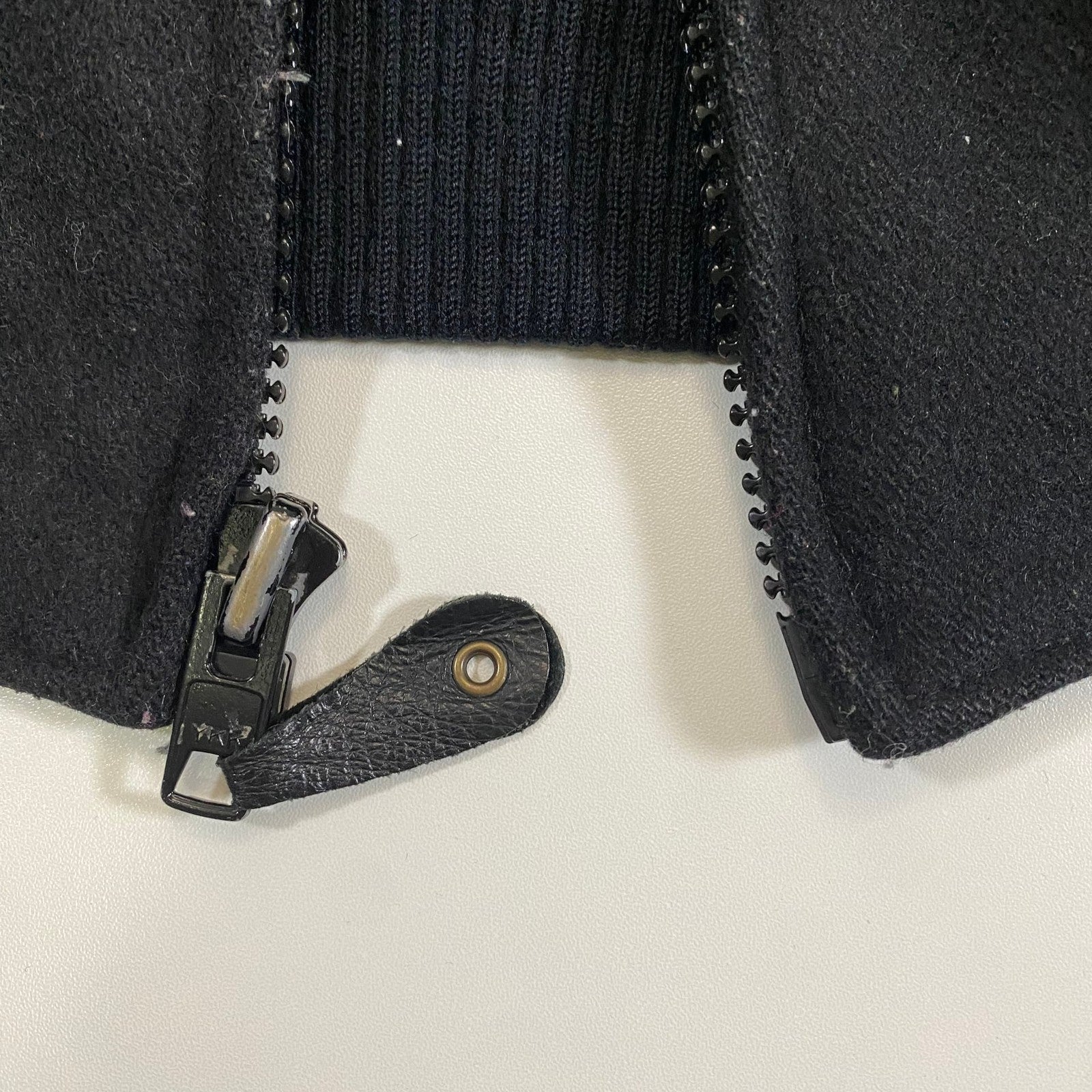 VTG Harley Davidson Motorcycles x Jamie Sadock - L- Leather Jacket Bomber Wool