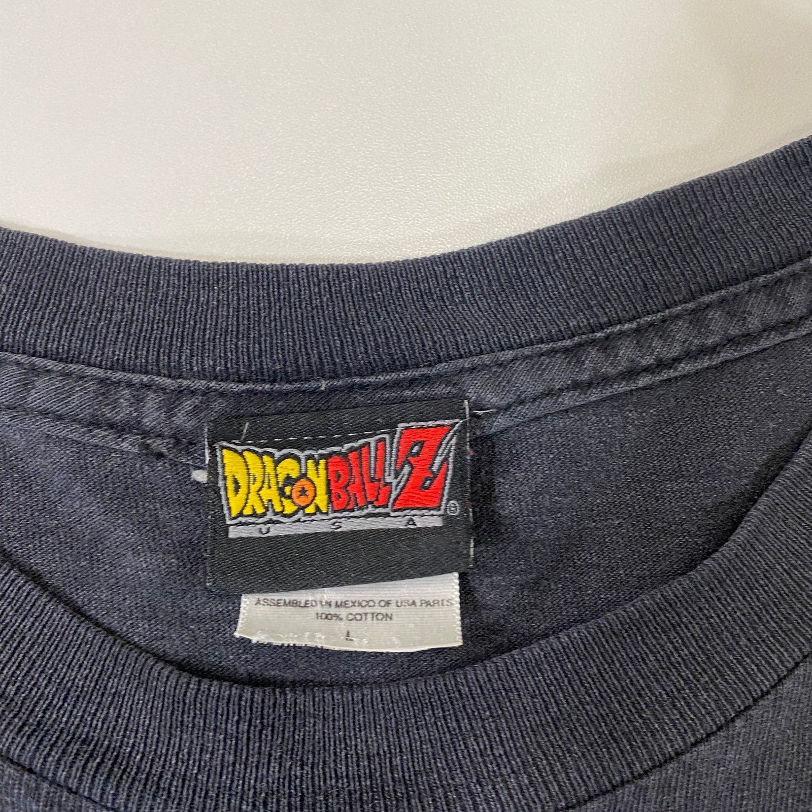 Vintage 2001 Dragon Ball Z Goku Vegeta Trunks Super Saiyan 3 Long Sleeve Shirt