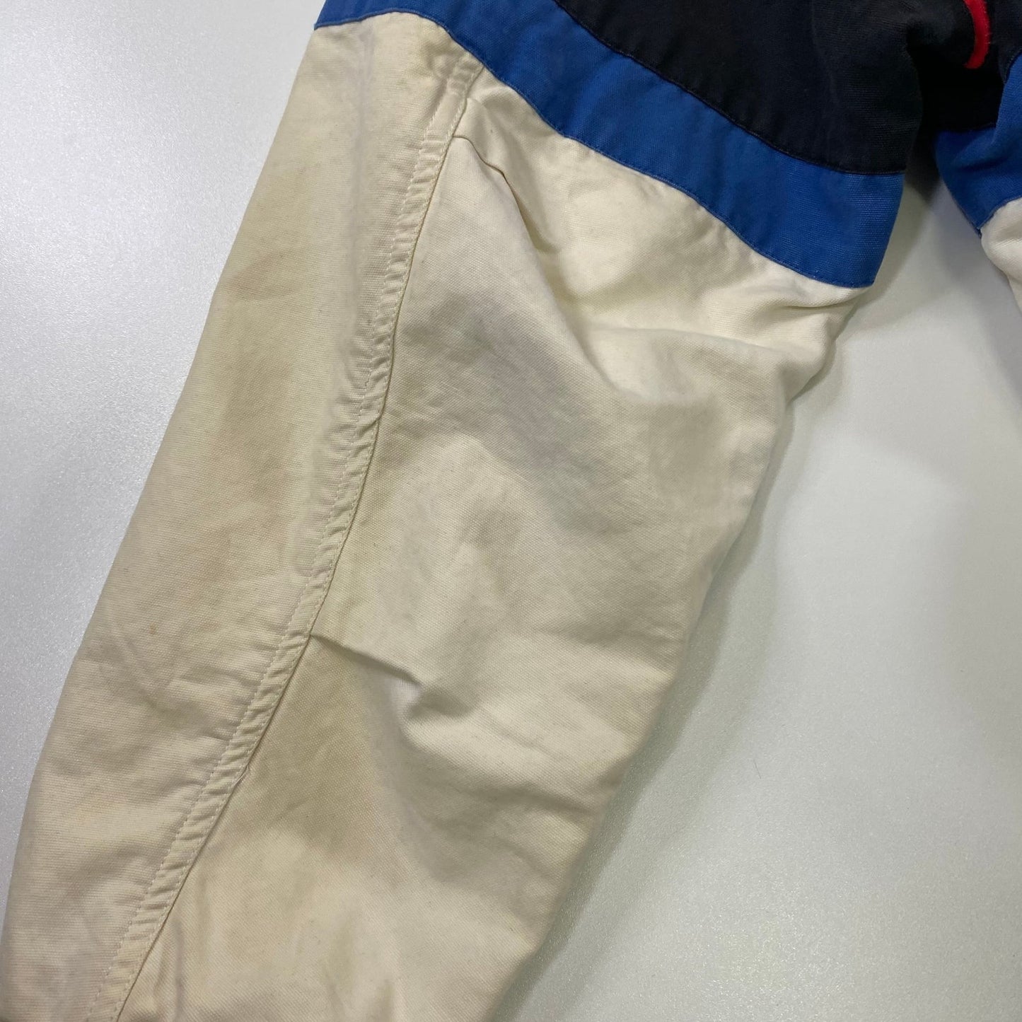 Polo Ralph Lauren Racing Jacket Denim & Supply Patchwork USRL 67 Womens