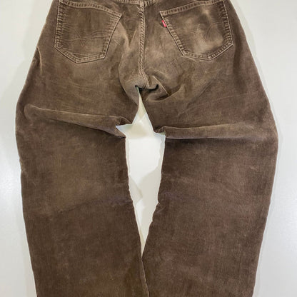 Levi's 551 Corduroy Brown Pants