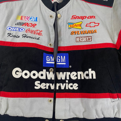 Vintage Chase Authentics Dale Earnhardt Goodwrench NASCAR Racing Jacket KIDS XL
