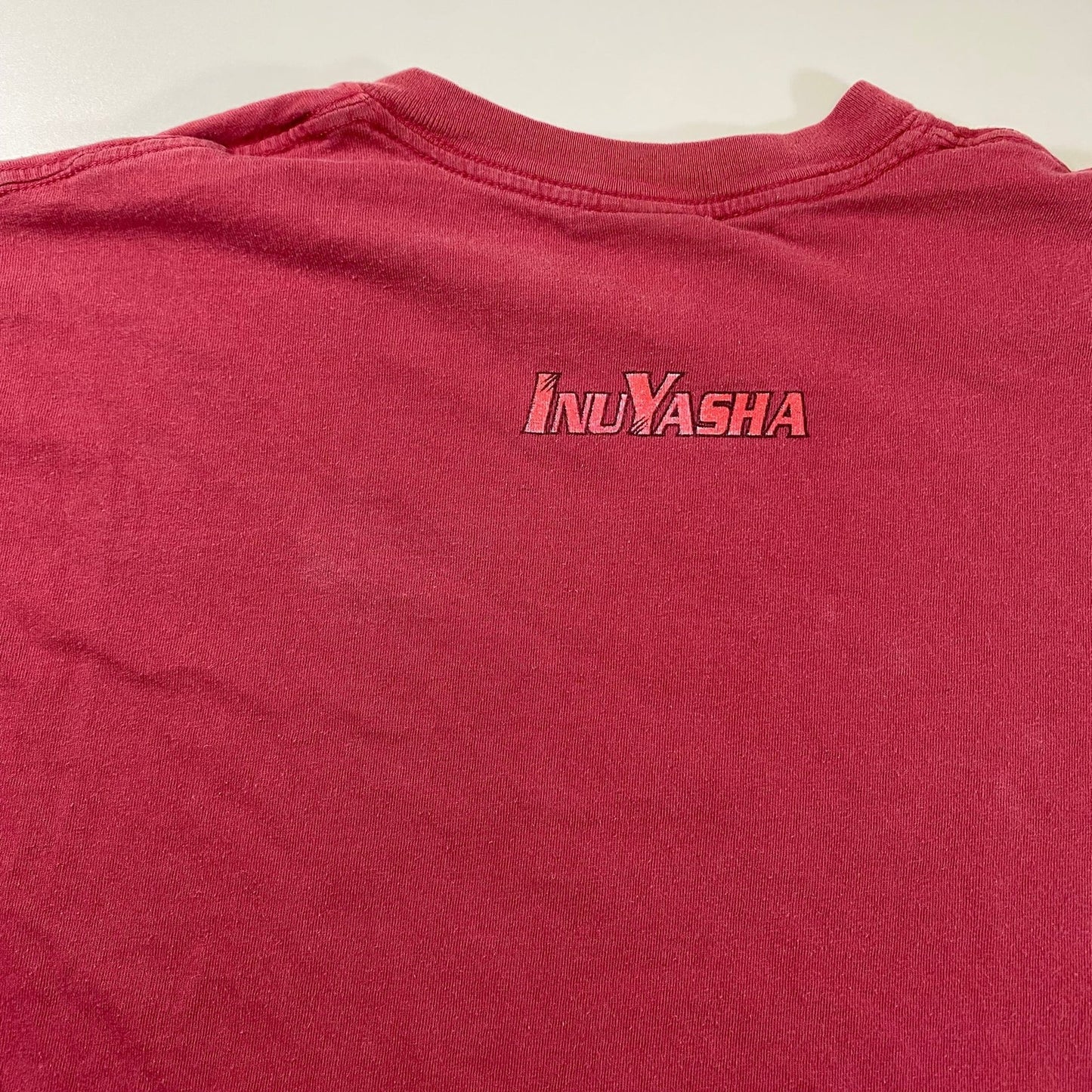 Vintage Inuyasha T-Shirt Red Anime Manga 2003