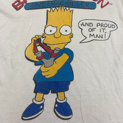Vintage 1989 Bart Simpson Underachiever The Simpsons T-Shirt
