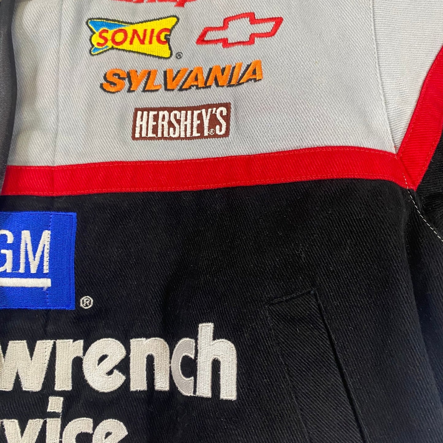 Vintage Chase Authentics Dale Earnhardt Goodwrench NASCAR Racing Jacket KIDS XL