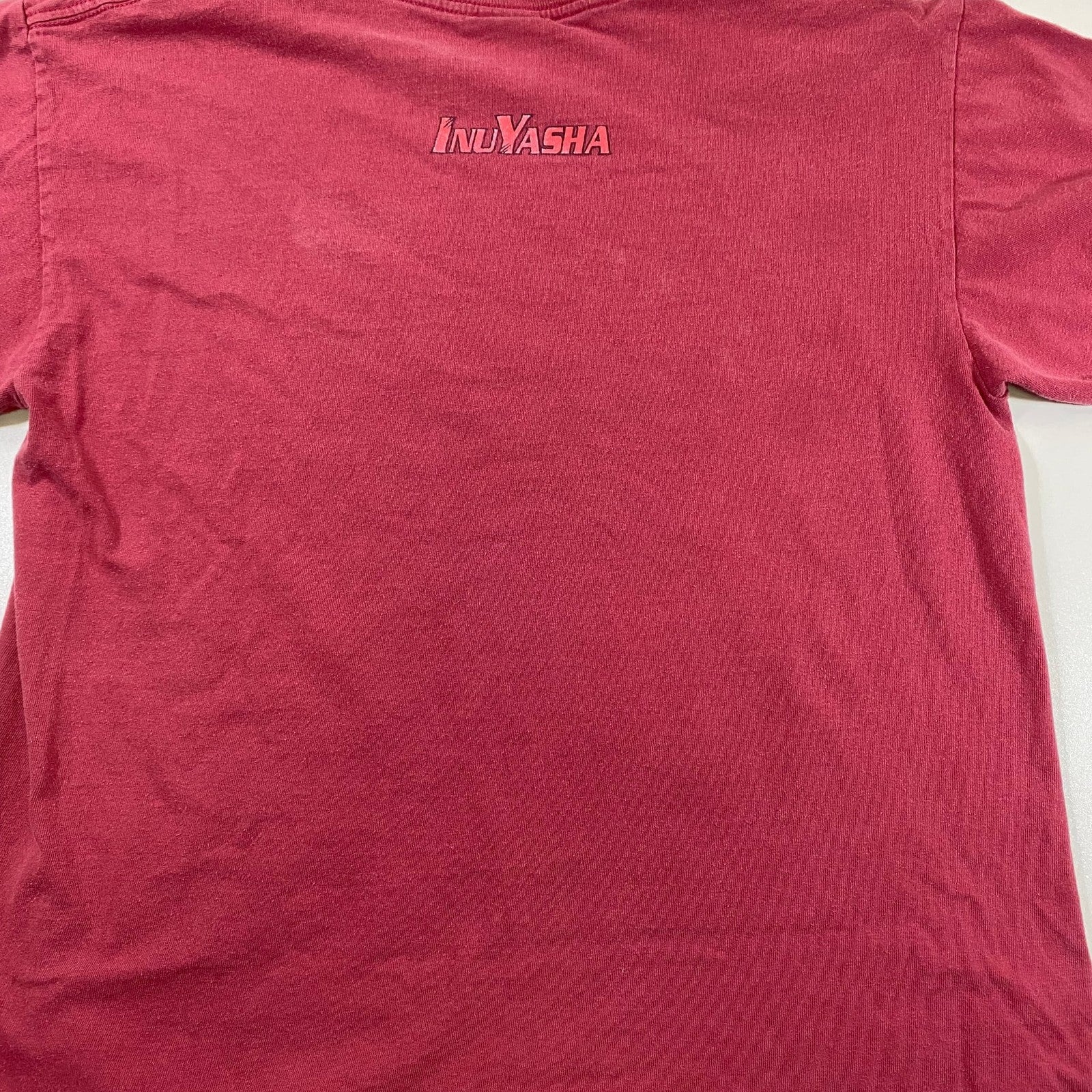 Vintage Inuyasha T-Shirt Red Anime Manga 2003