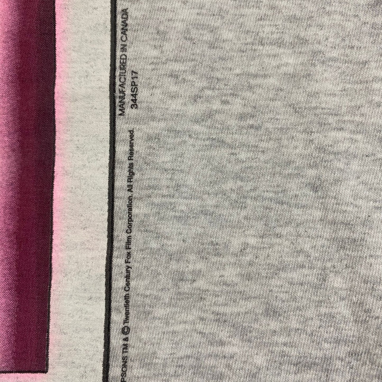 Vintage The Simpsons Homer Simpson 1997 'The Man' T-Shirt