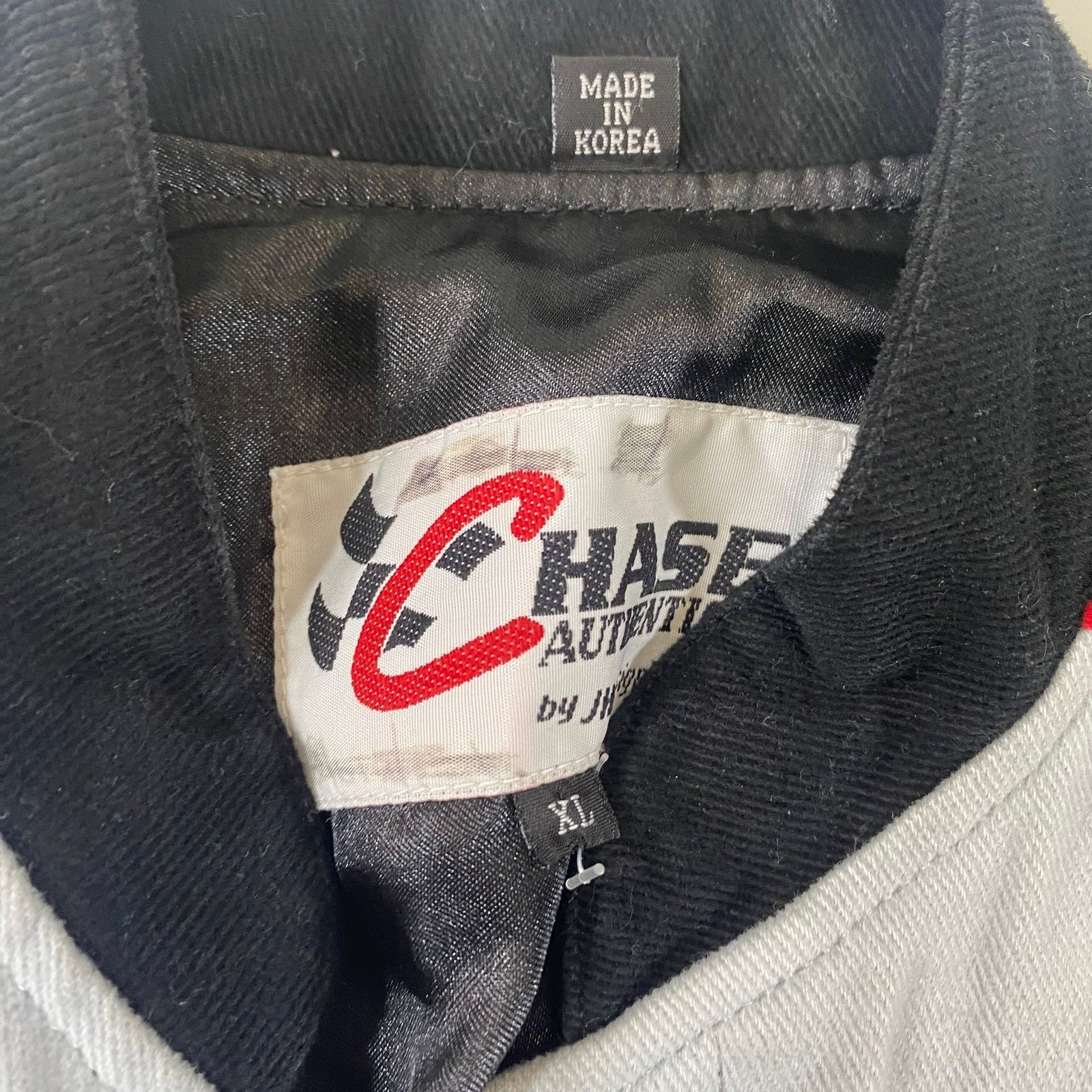 Vintage Chase Authentics Dale Earnhardt Goodwrench NASCAR Racing Jacket KIDS XL