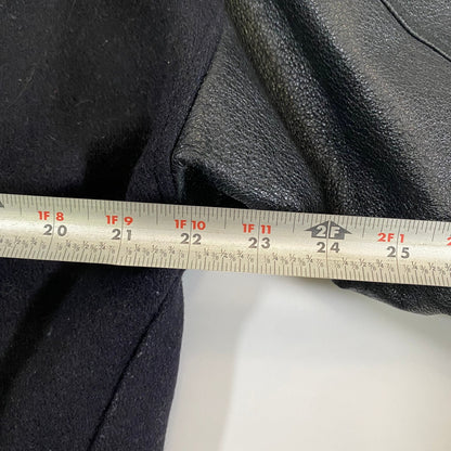 VTG Harley Davidson Motorcycles x Jamie Sadock - L- Leather Jacket Bomber Wool