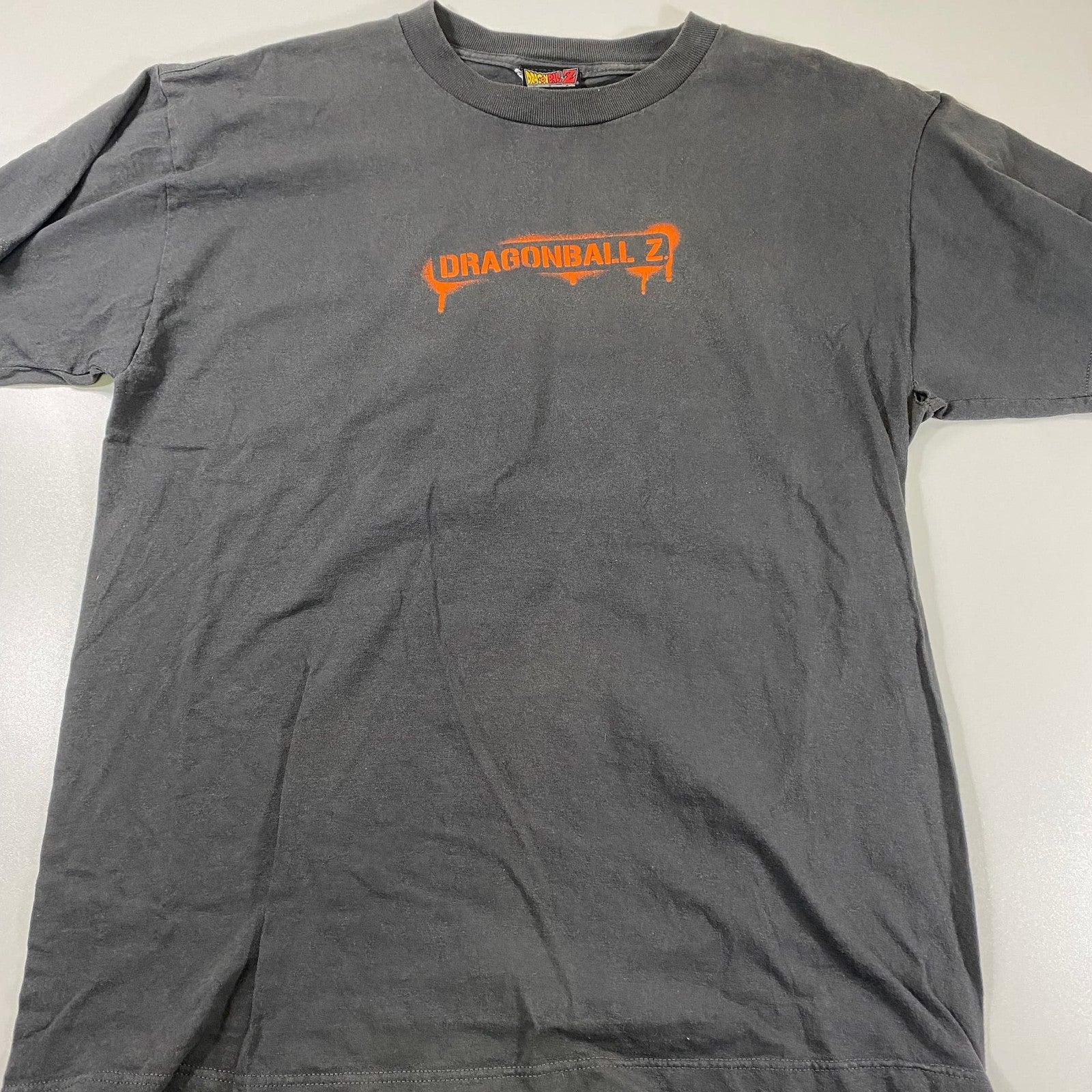 VTG Dragon Ball Z Super Saiyans Vegeta Anime Faded Thrashed DBZ T-Shirt Size XL