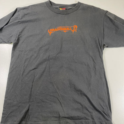 VTG Dragon Ball Z Super Saiyans Vegeta Anime Faded Thrashed DBZ T-Shirt Size XL