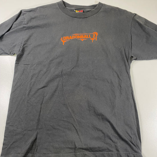 VTG Dragon Ball Z Super Saiyans Vegeta Anime Faded Thrashed DBZ T-Shirt Size XL