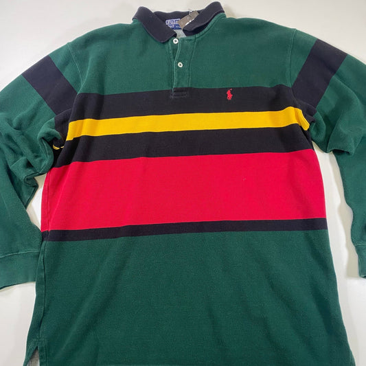Polo Ralph Lauren Rugby Polo Terry Shirt Stripe