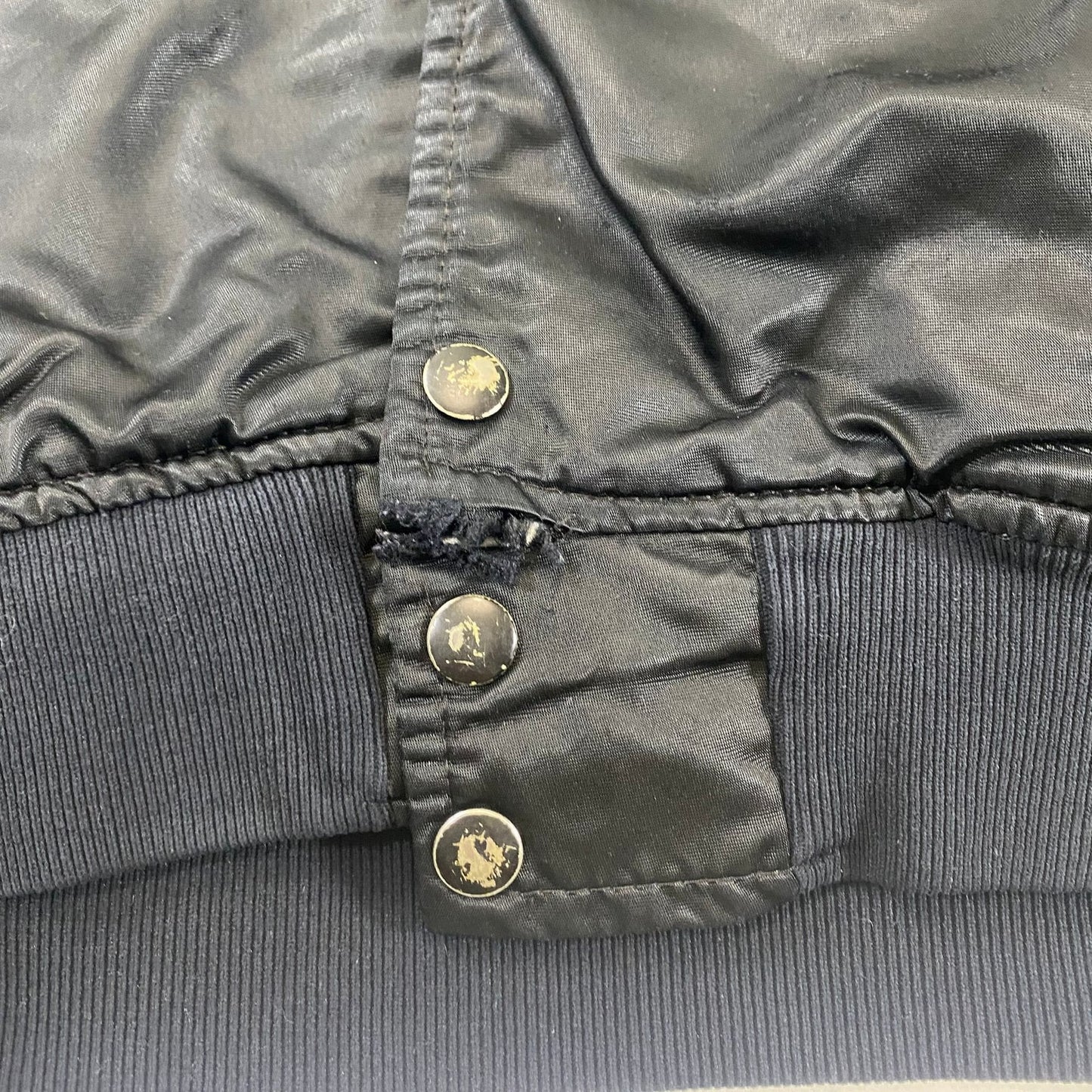 Vintage Starter Oakland Raiders Satin Bomber Jacket