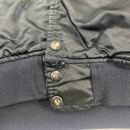 Vintage Starter Oakland Raiders Satin Bomber Jacket