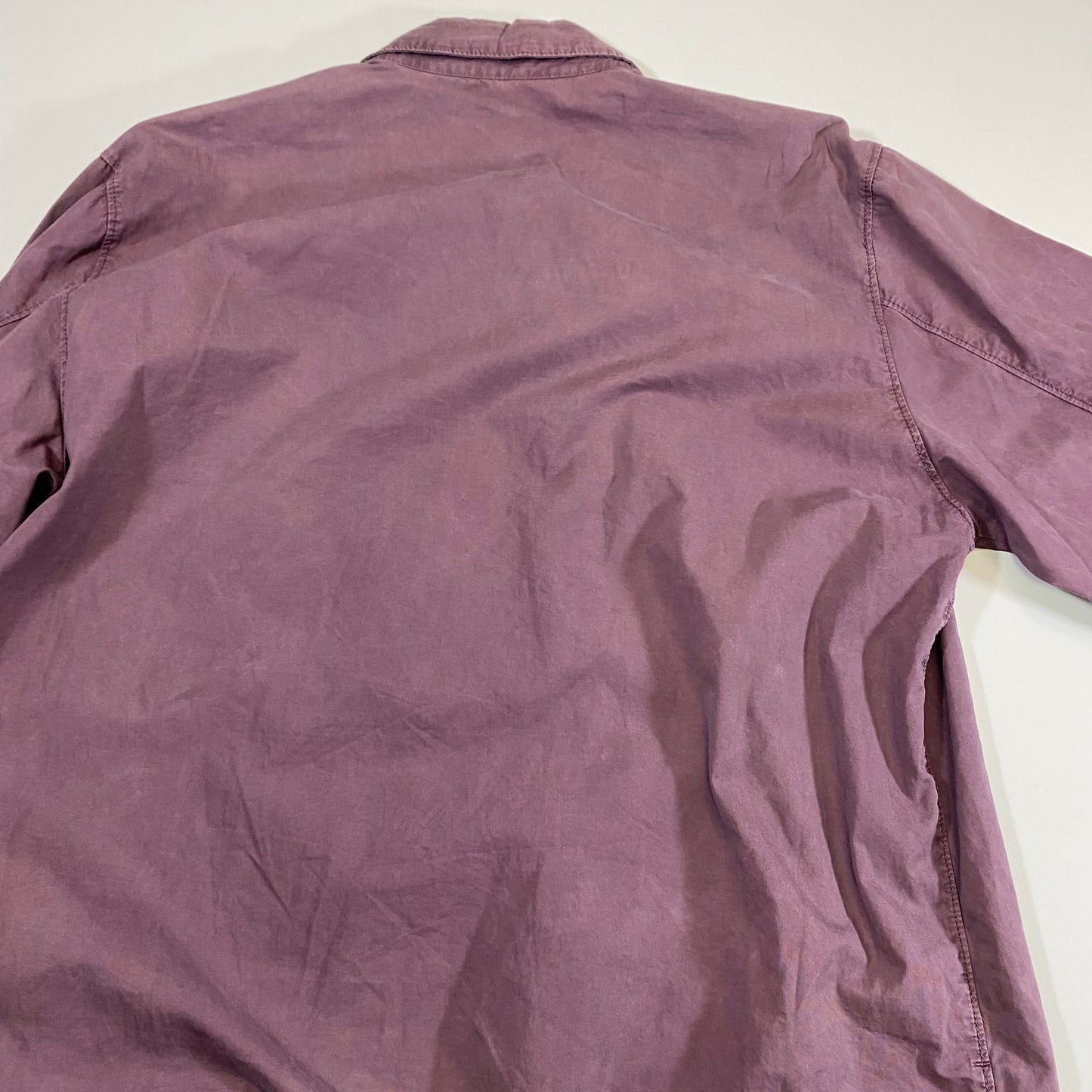 Stone Island Garment Dyed Overshirt Plum sz. L