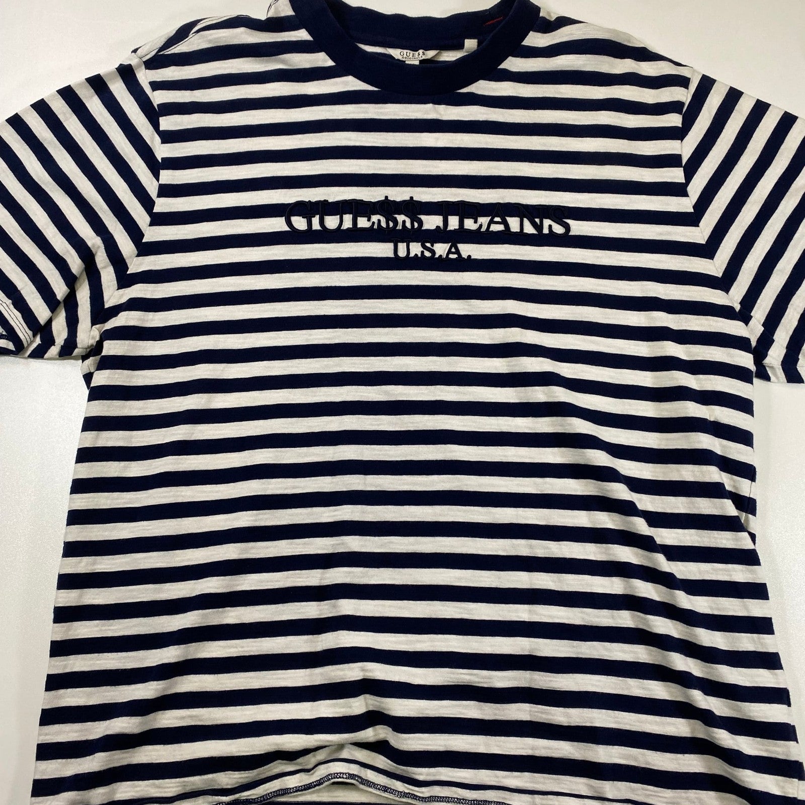 Guess x A$AP Rocky Striped Tee Shirt
