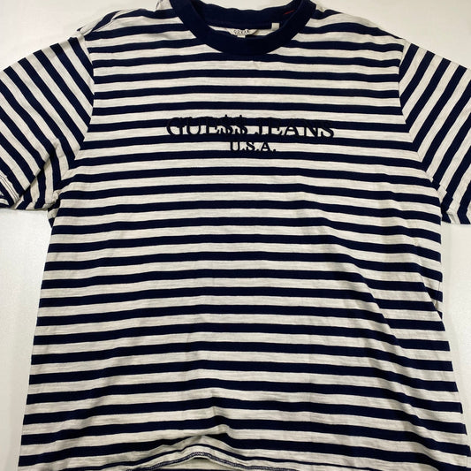 Guess x A$AP Rocky Striped Tee Shirt