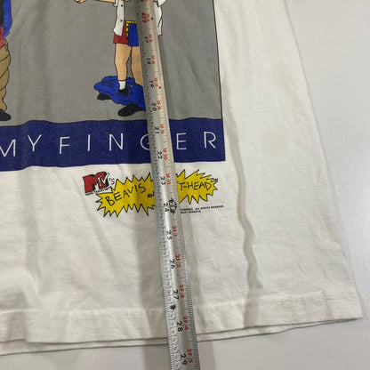 Vintage 1995 Beavis and Butthead Tommy Pull My Finger T-Shirt