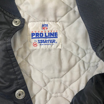 Vintage Starter Oakland Raiders Satin Bomber Jacket