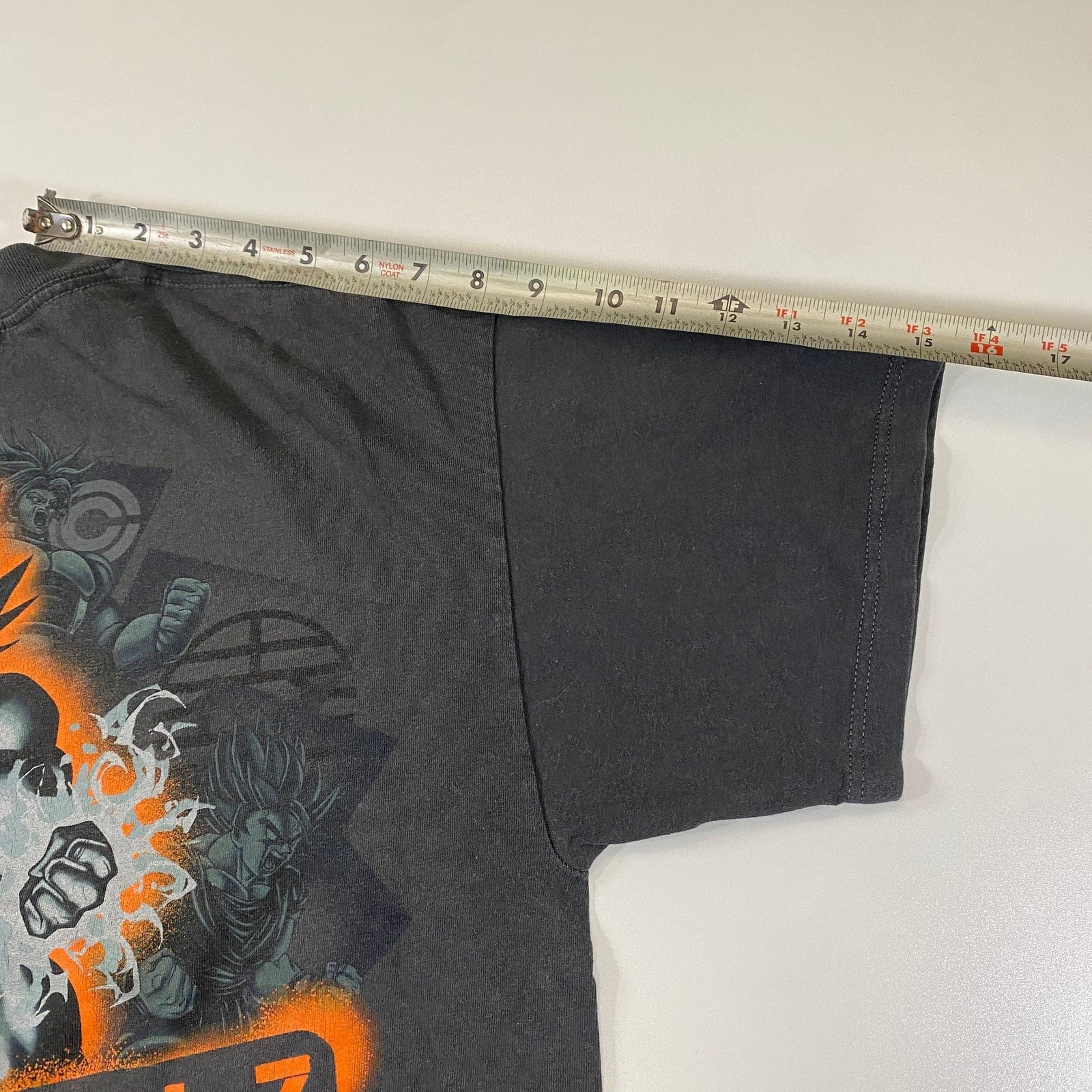 VTG Dragon Ball Z Super Saiyans Vegeta Anime Faded Thrashed DBZ T-Shirt Size XL