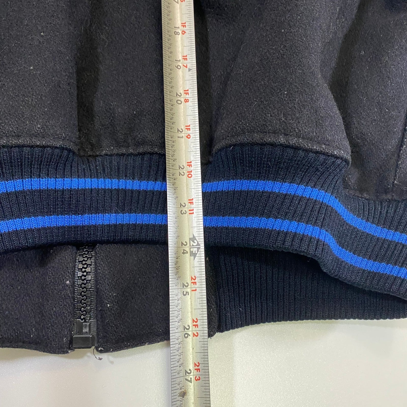 VTG Harley Davidson Motorcycles x Jamie Sadock - L- Leather Jacket Bomber Wool