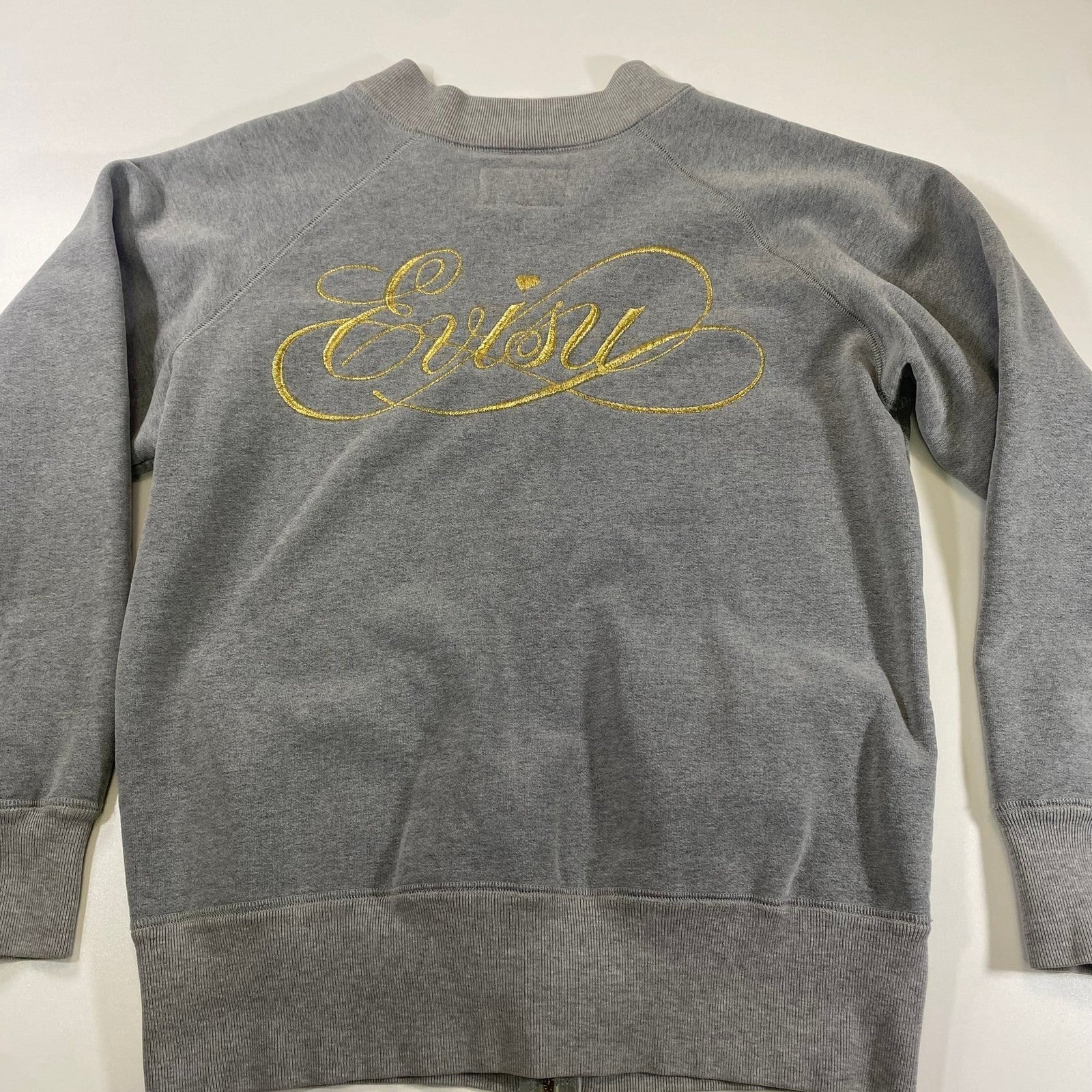 Evisu Big Logo Zip Up Hoodie