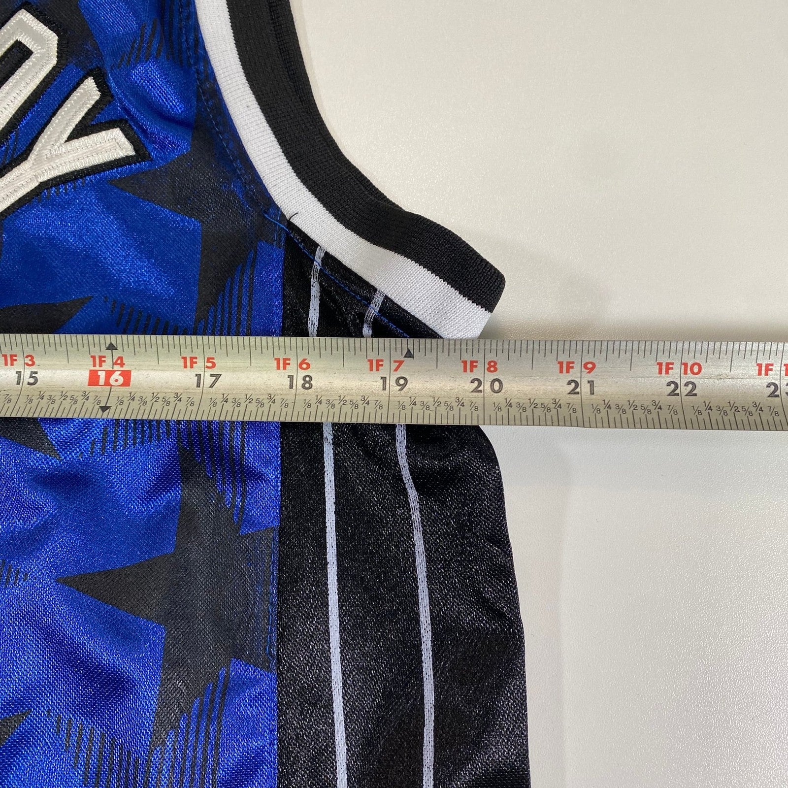 Reebok Tracy McGrady T-Mac Orlando Magic Sewn Blue Stars Jersey Men's Small