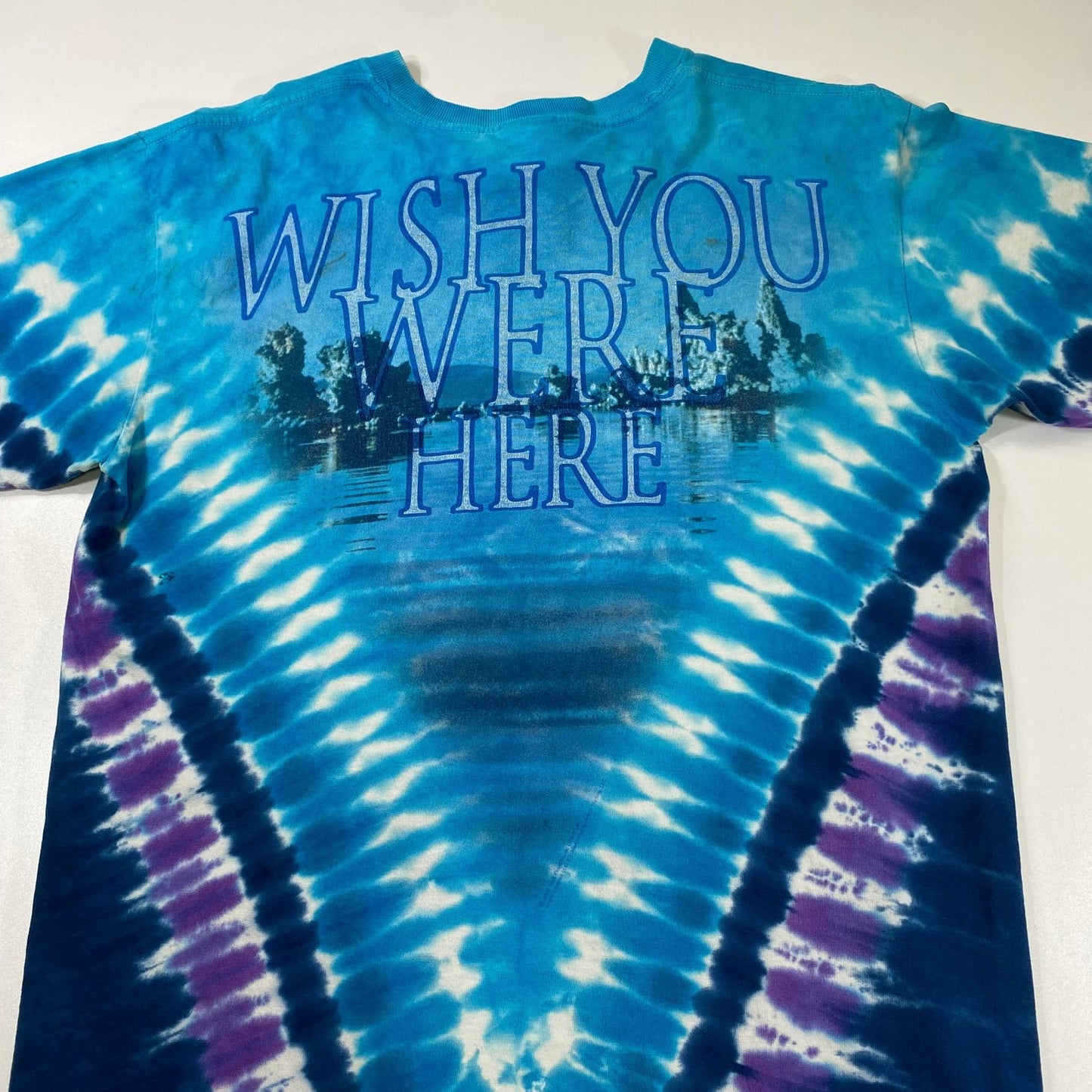 VINTAGE PINK FLOYD 2002 tie dye Progressive rock band promo shirt