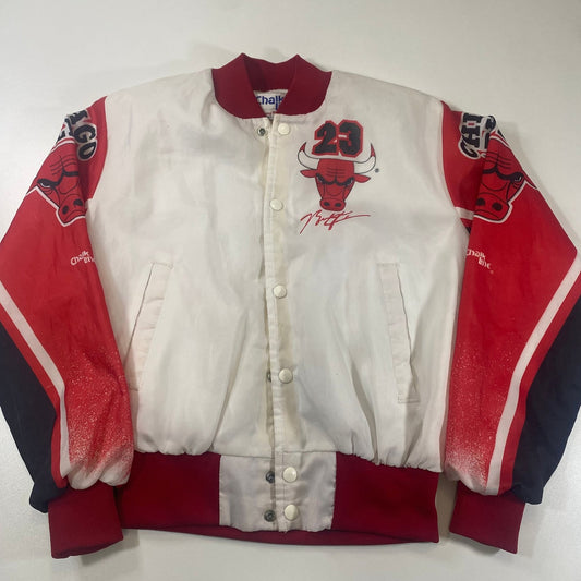 Vintage 90s Chalk Line Michael Jordan Chicago Bulls Fanimation Jacket