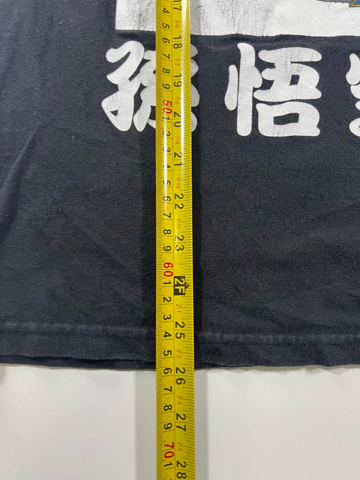 Dragon Ball Z Graphic T-Shirt Small Black Cotton