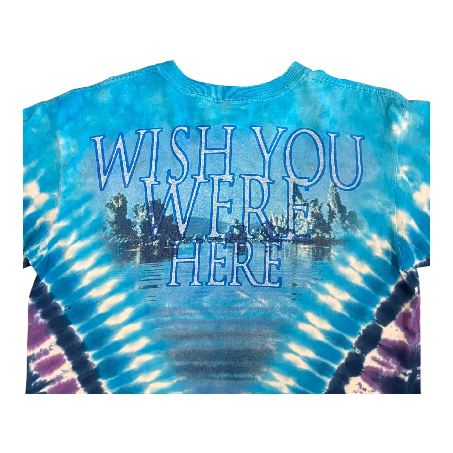 Vintage Pink Floyd Shirt Blue Wish You Were Here