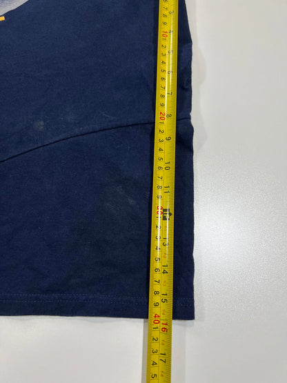 Vintage Nike Basketball Graphic T-Shirt Large Navy Blue