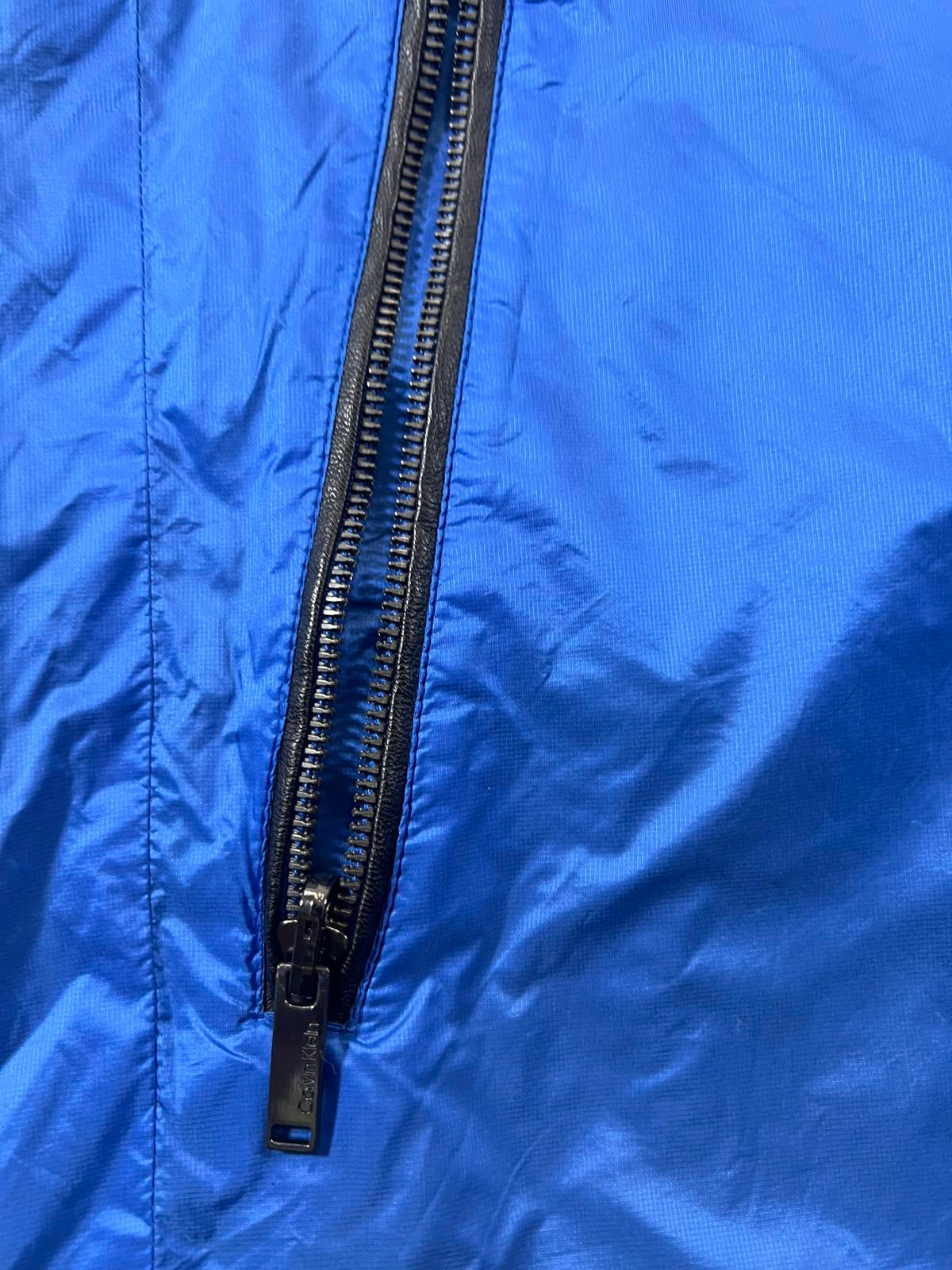 Calvin Klein Men's Blue Lightweight Windbreaker Jacket