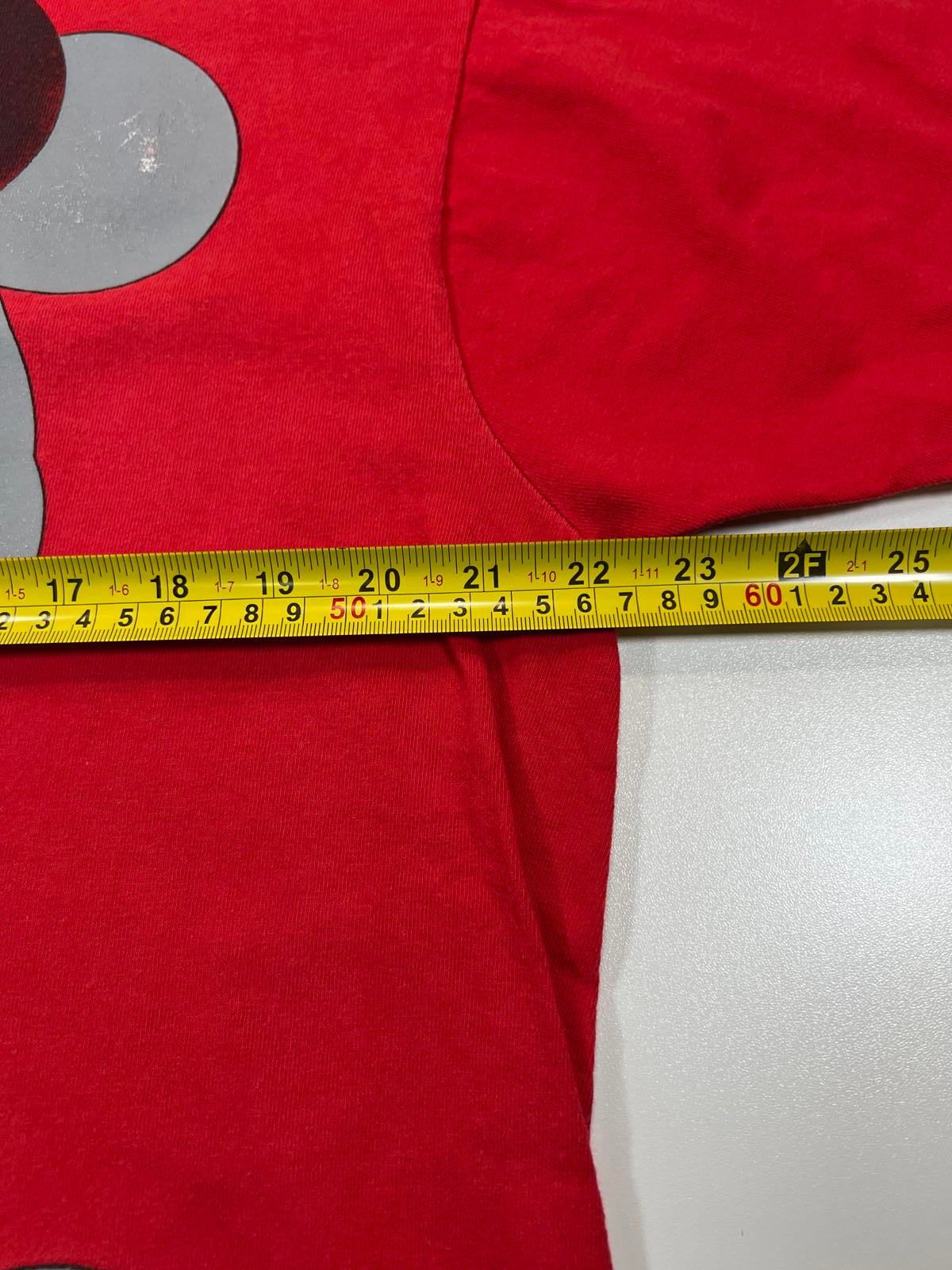 Mickey Mouse Red Graphic T-Shirt