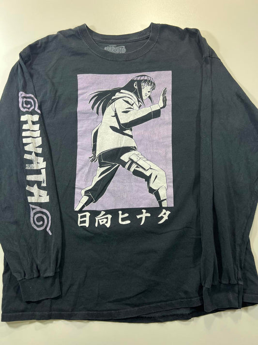 Naruto Hinata Anime Graphic Long Sleeve T-Shirt