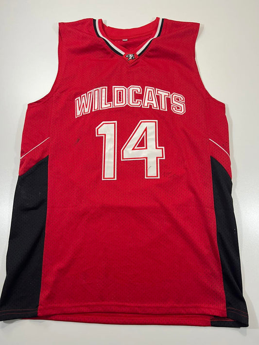 Red Wildcats Basketball Jersey Number 14
