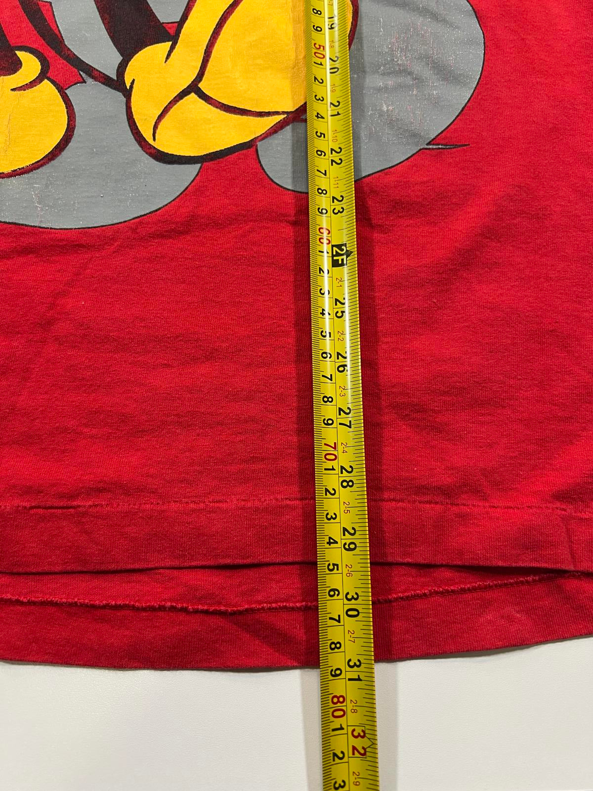 Mickey Mouse Red Graphic T-Shirt