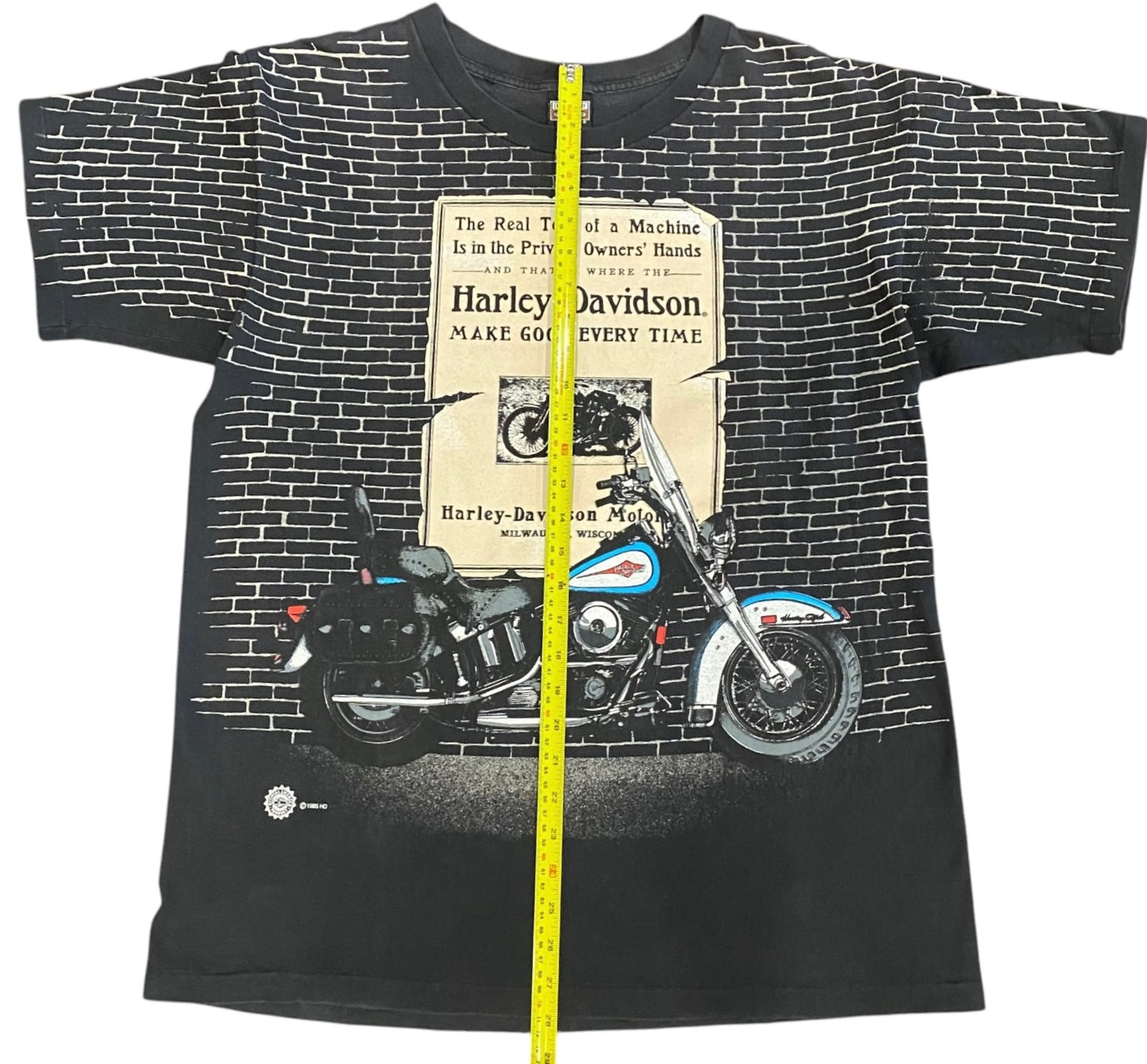 90s Harley Davidson doubled sided Motorcycle T shirt