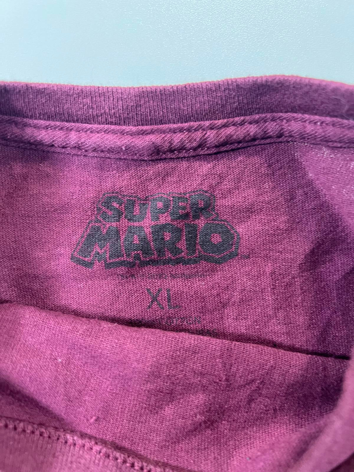 Retro Super Mario Graphic T-Shirt XL