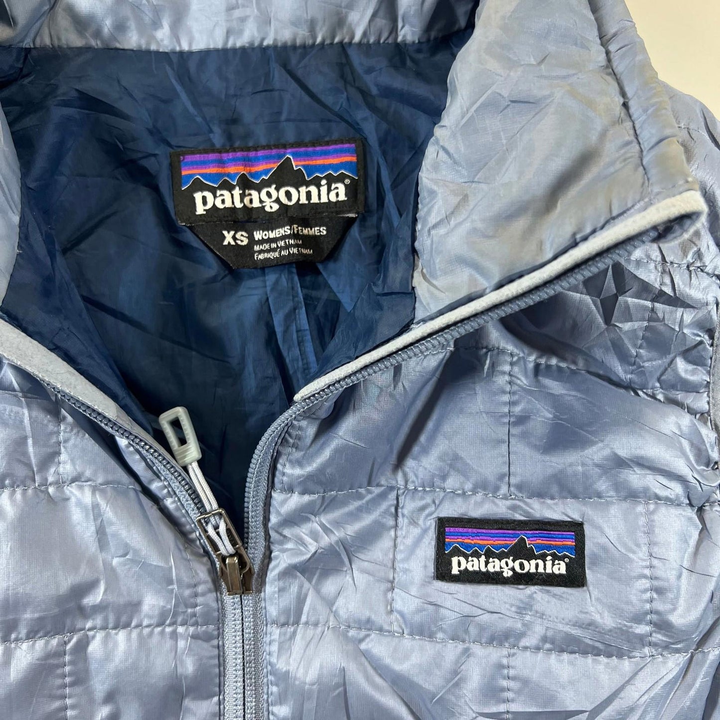 Patagonia Women's Nano Puff Insulated Vest in Thermal Blue