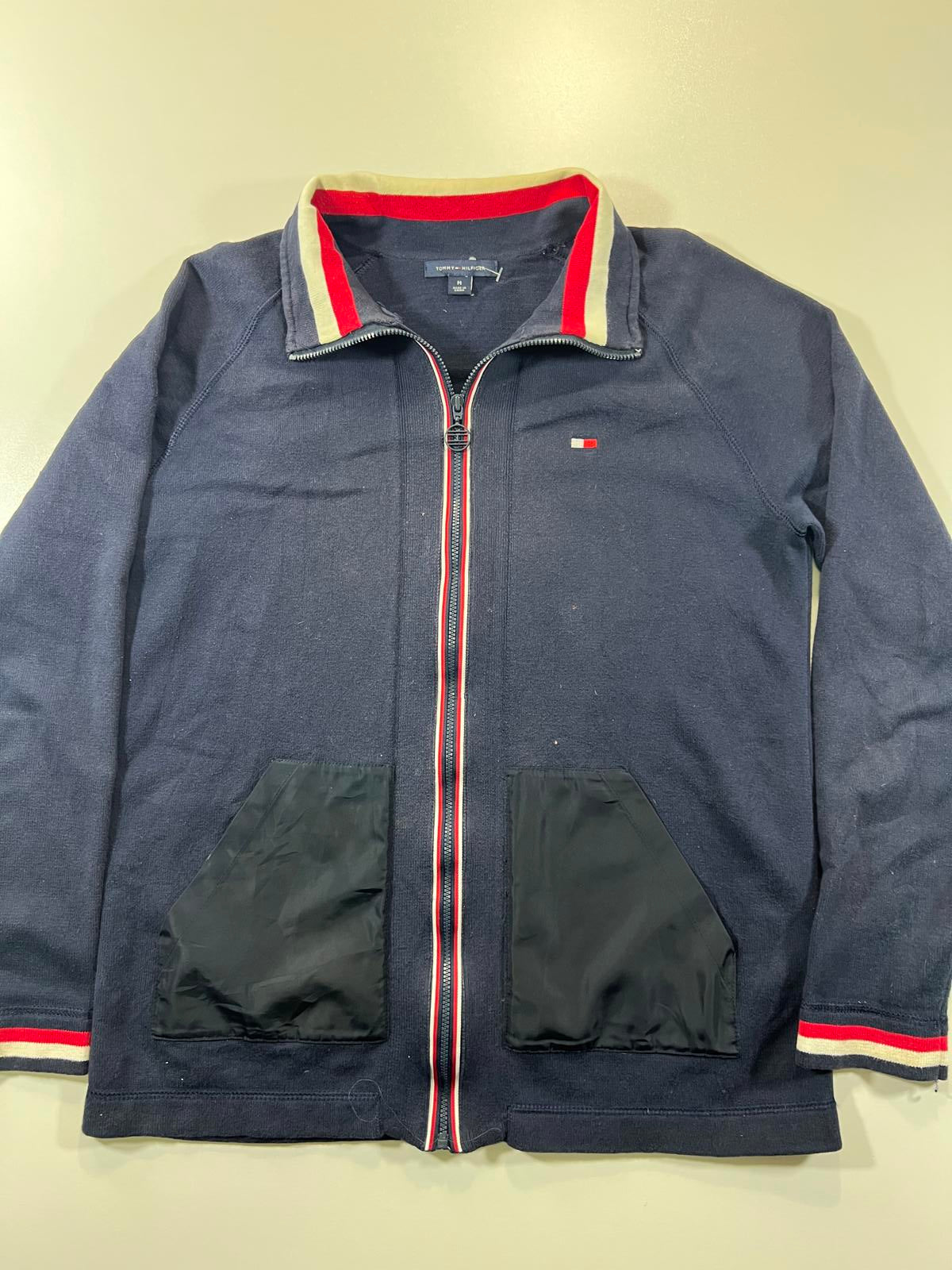 Tommy Hilfiger Men's Navy Zip-Up Jacket