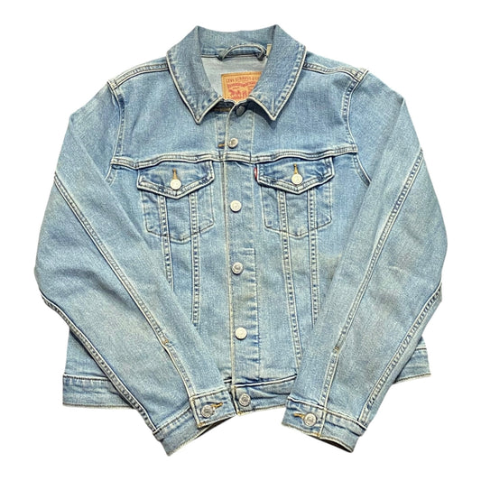 Levi Strauss & Co. Classic Denim Trucker Jacket Metal Button Up Pockets