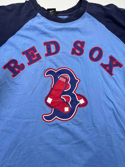 Nike XL Boston Red Sox Raglan T-Shirt