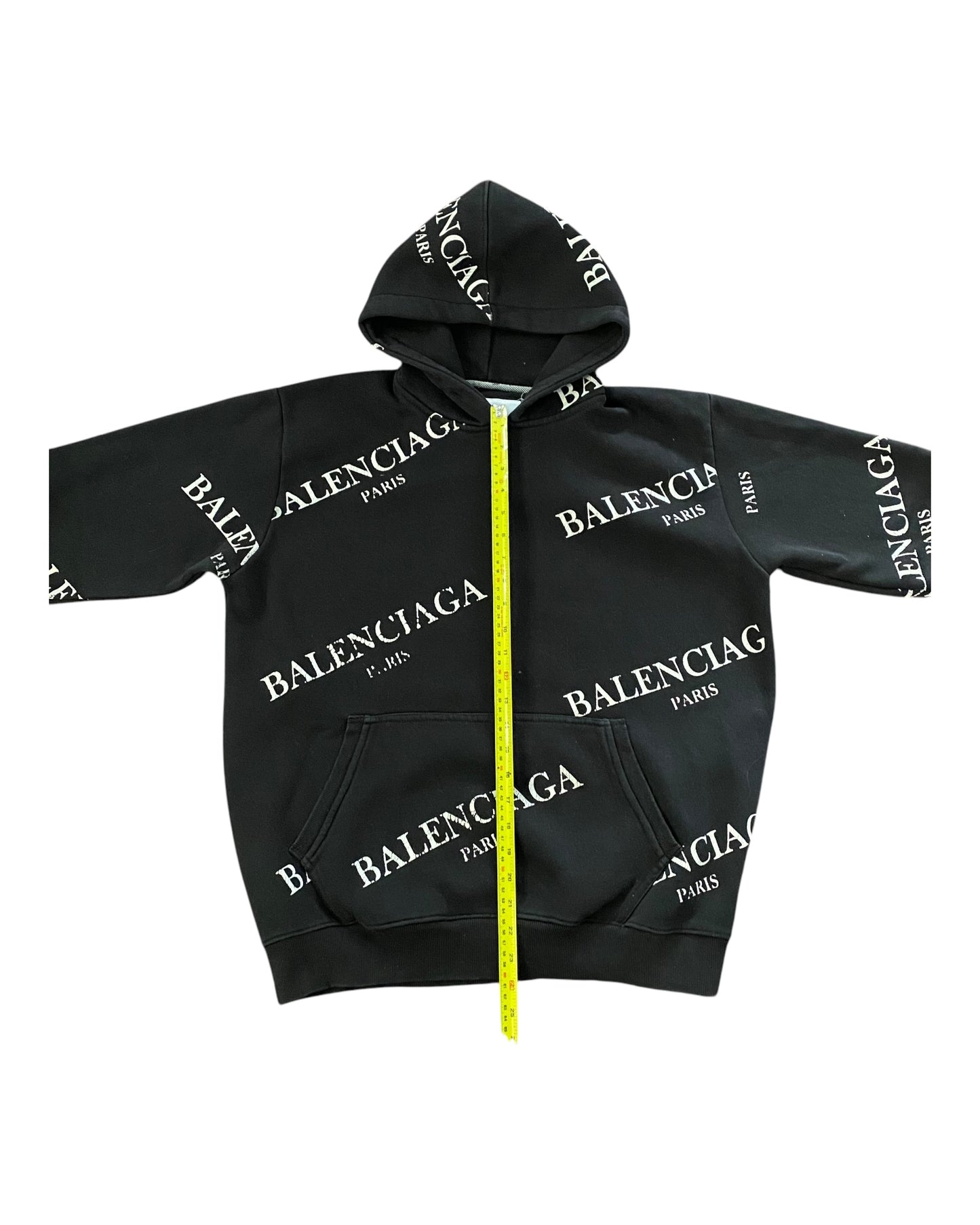 Bootleg BALENCIAGA All Over Print Graphic Pullover Sweatshirt Hoodie