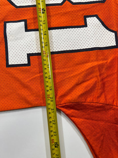 Men's Clemson college Orange Football Jersey Size Large #81